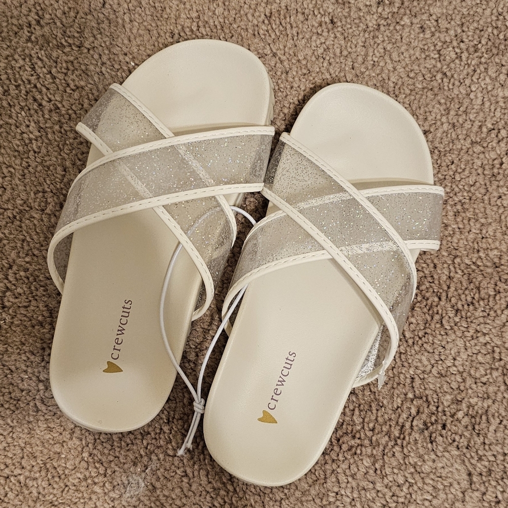 NWT- Crewcuts Girls Sandals- Size 13 & Size 8